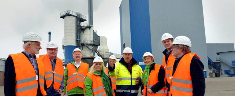 Besuch des Biomassekraftwerks in Goch