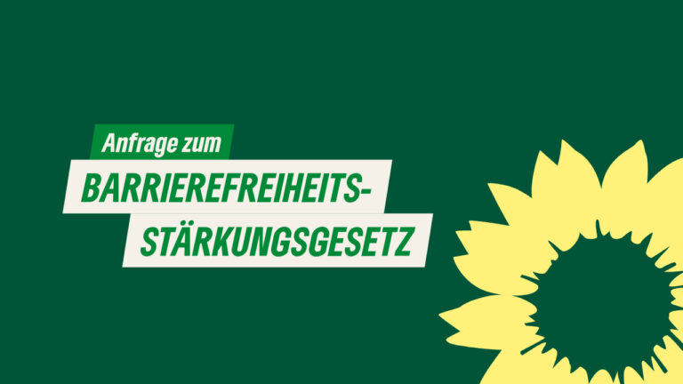 Anfrage zum Barrierefreiheitsstärkungsgesetz