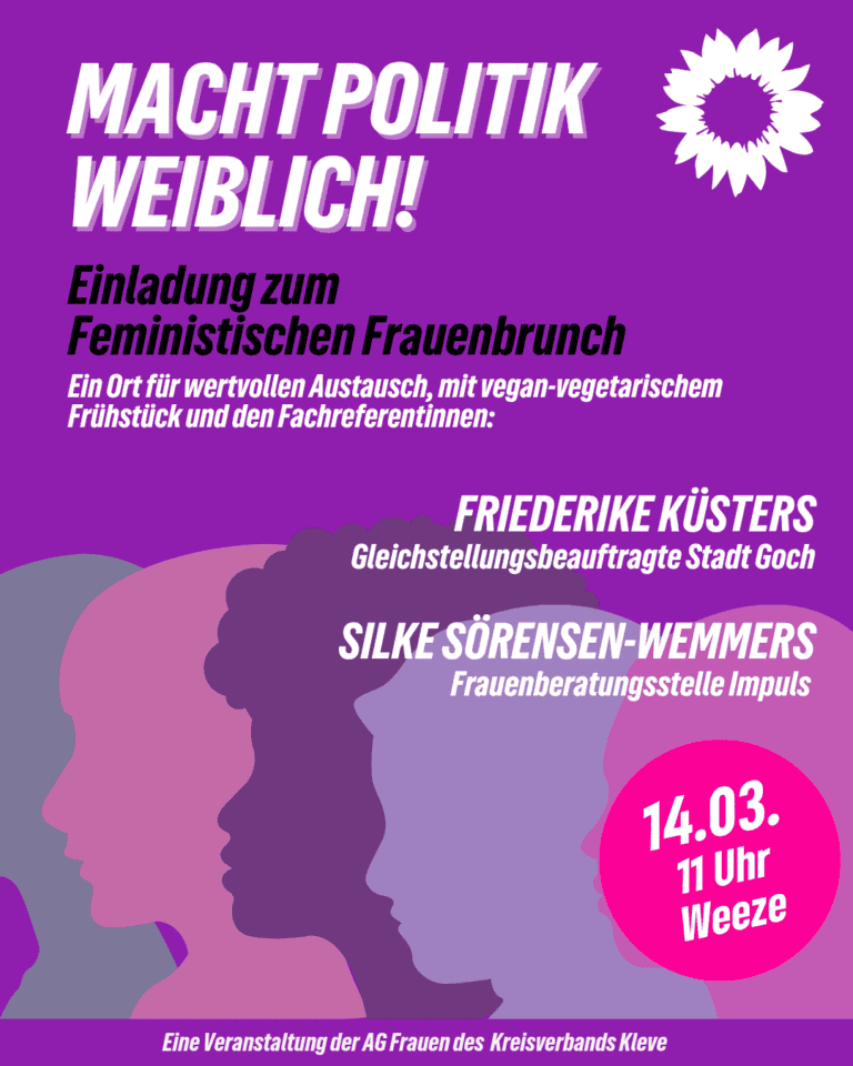Frauenbrunch: Macht Politik weiblich! – 14.03.26 in Weeze